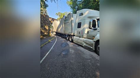 ‘Bolivar’d’: Roadway in Canton closed to traffic Friday morning after tractor-trailer strikes bridge